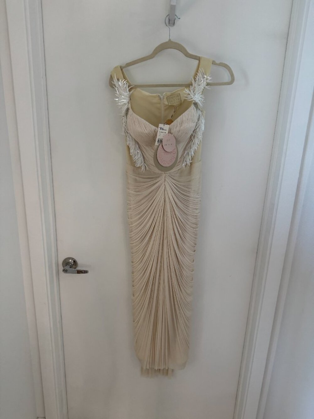 Maria Lucia Hohan White Midi Dress